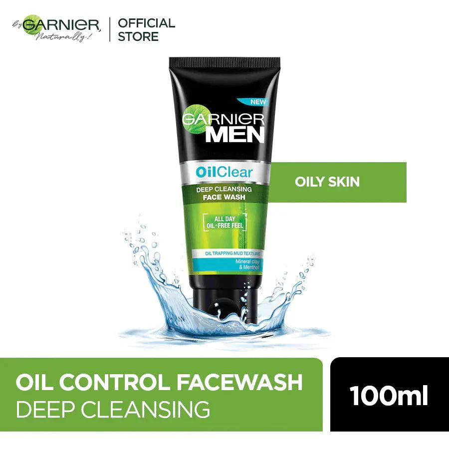 Garnier - Oil Clear Face Wash For Men