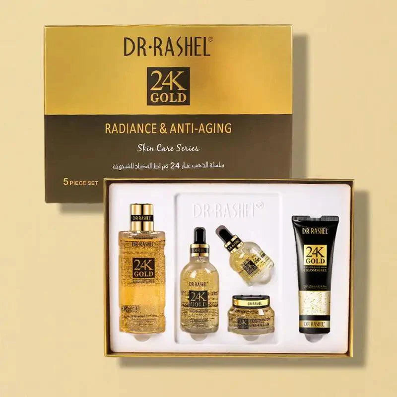 Dr.Rashel 24K Gold Radiance & Anti-Aging Series - Pack Of 5