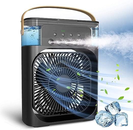 3-IN-1 Mini Portable Air Conditioner A/C With 5 Spray Modes