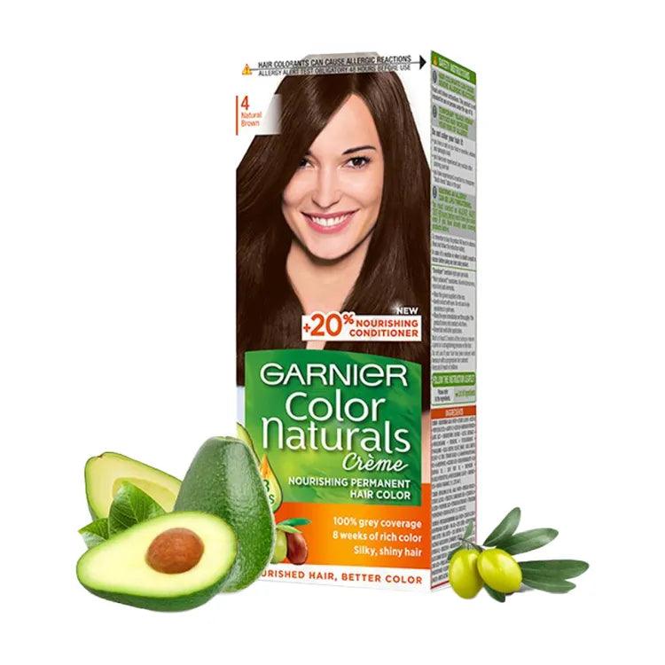 Garnier - Color Naturals Crème Hair Color - 4 Brown