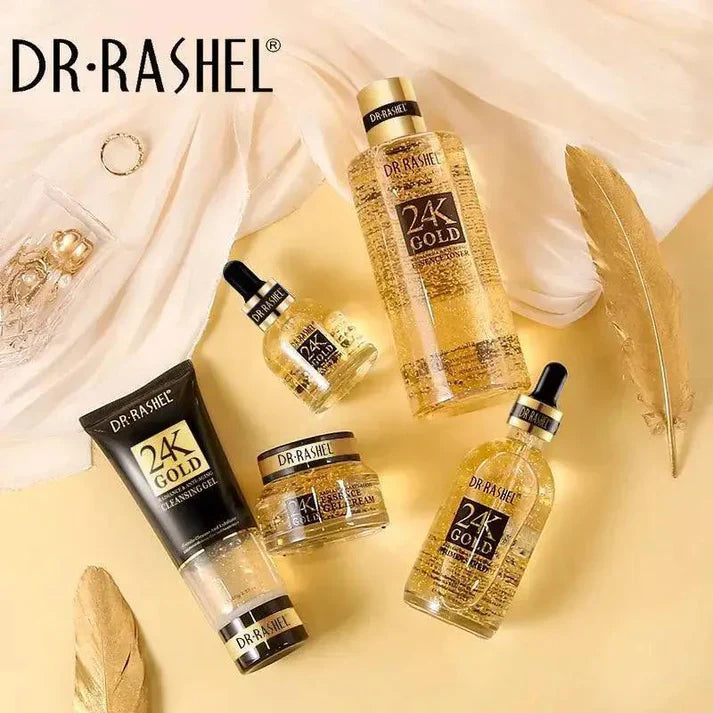 Dr.Rashel 24K Gold Radiance & Anti-Aging Series - Pack Of 5