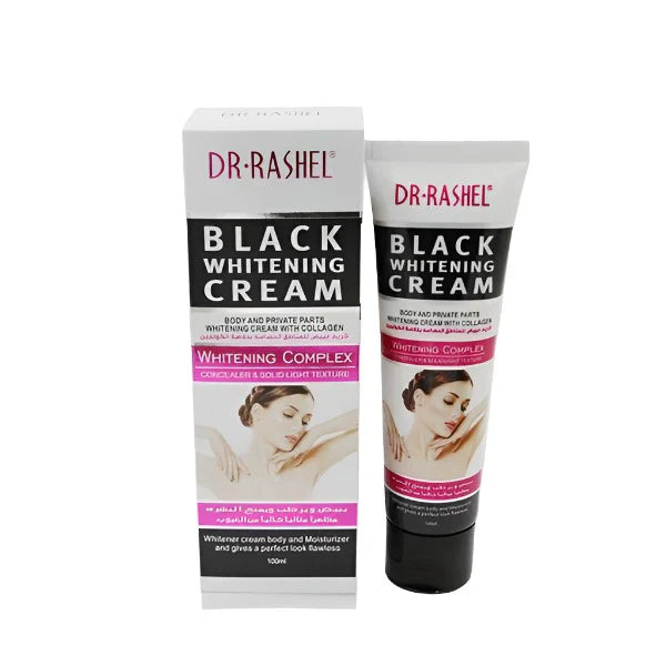 Dr.Rashel Black Whitening Cream with Collagen for Body and Private Parts