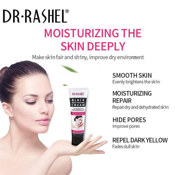 Dr.Rashel Black Whitening Cream with Collagen for Body and Private Parts