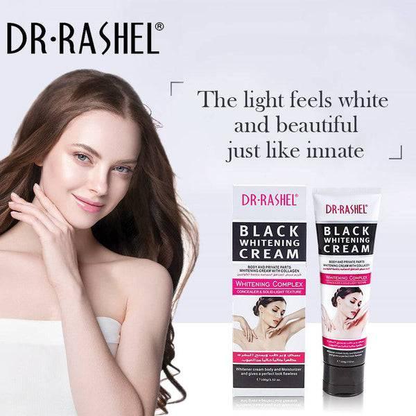 Dr.Rashel Black Whitening Cream with Collagen for Body and Private Parts