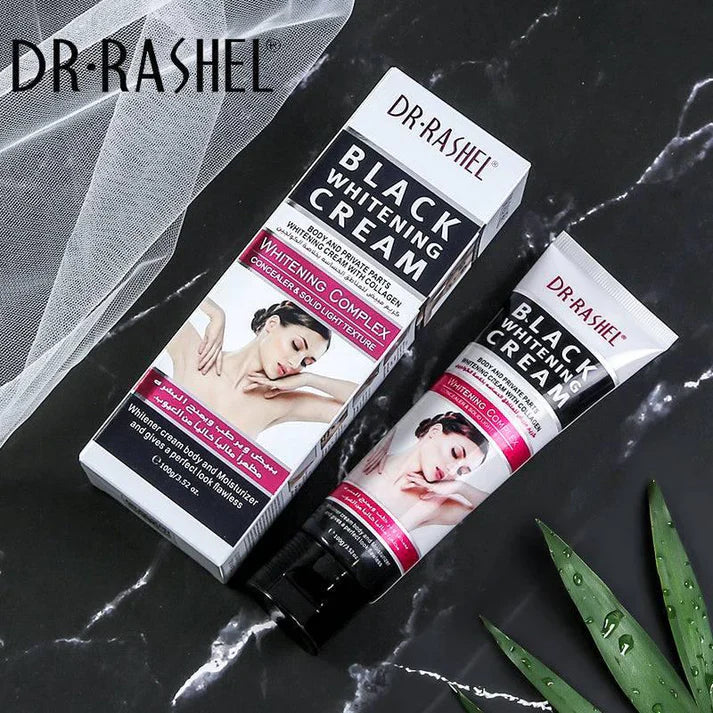 Dr.Rashel Black Whitening Cream with Collagen for Body and Private Parts