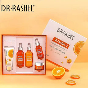 Dr.Rashel Vitamin C Brightening Anti Aging Skin Care Set Pack of 5