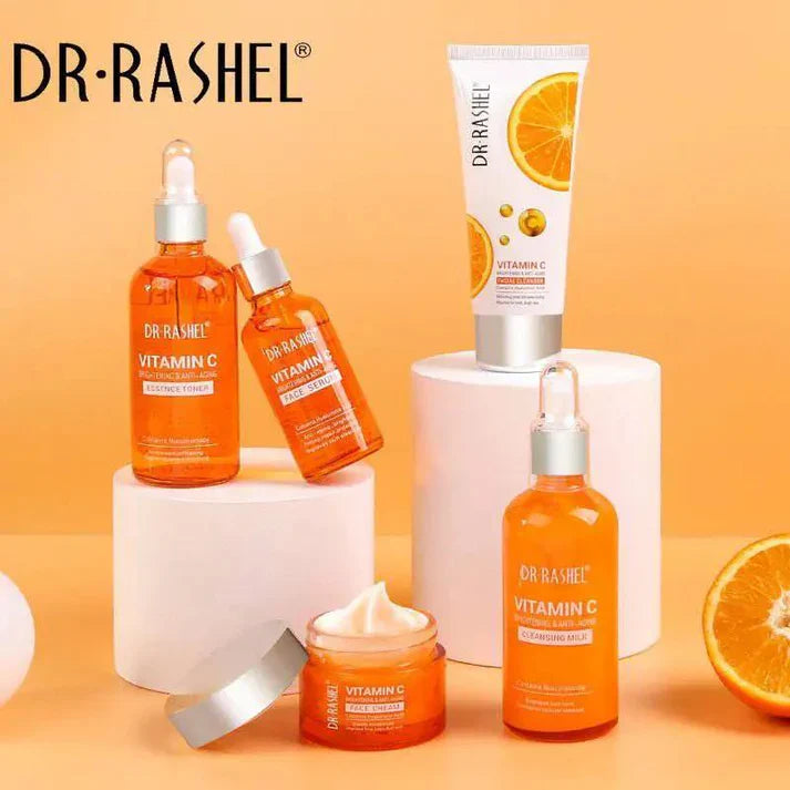 Dr.Rashel Vitamin C Brightening Anti Aging Skin Care Set Pack of 5