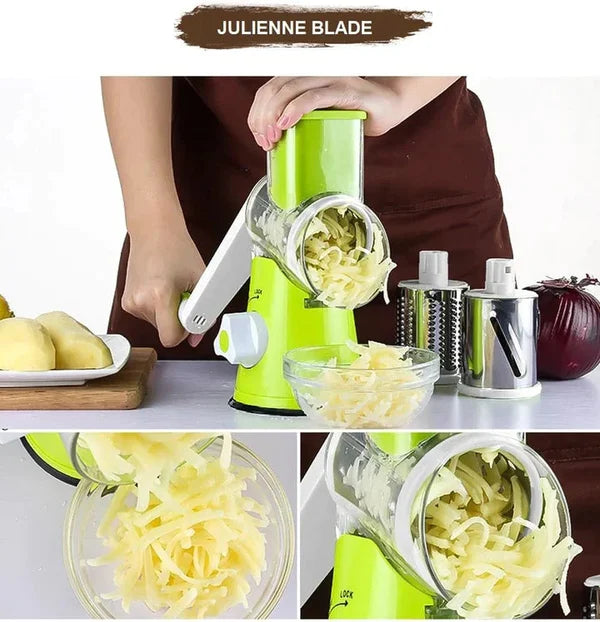 Multifunctional 3 In 1 Vegetable Cutter & Slicer