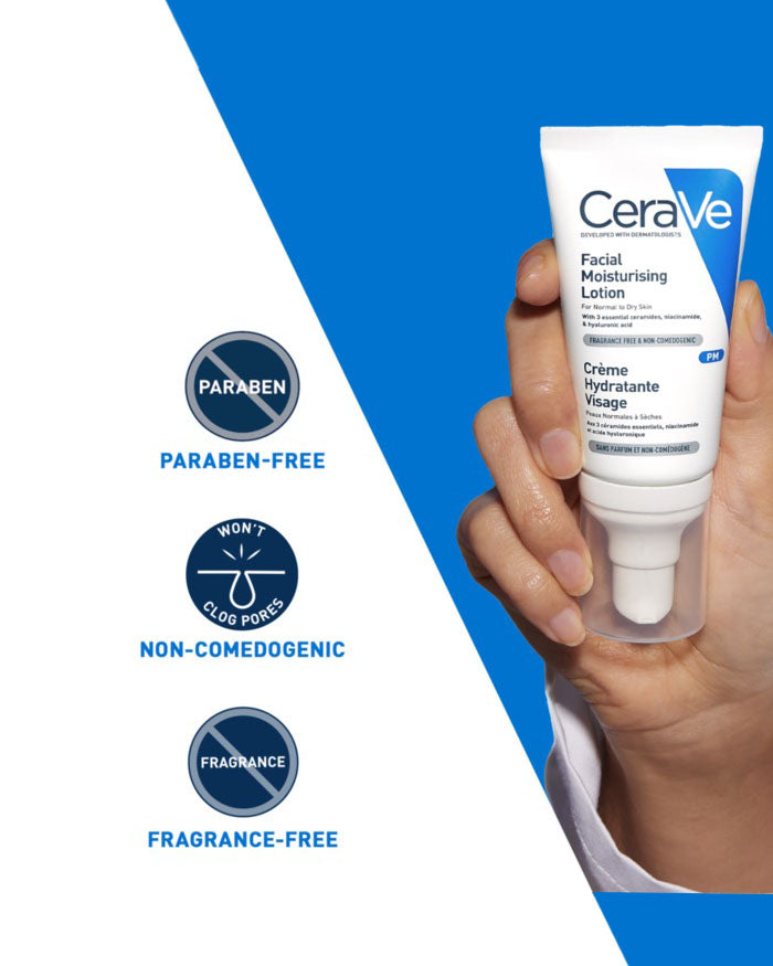 CeraVe Facial Moisturizing PM Lotion 52ml